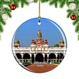 India Mysore Palace Christmas Ornament