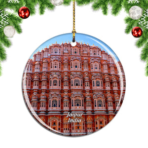 India Palace of Wind Jaipur Christmas Ornament