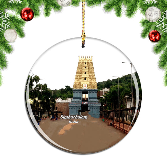 India Simhachalam Temple Christmas Ornament