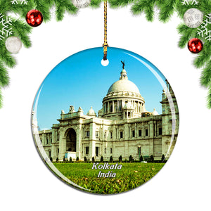 India Victoria Memorial Hall Kolkata Christmas Ornament