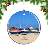 Indonesia Sanur Beach Bali Christmas Ornament