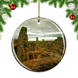 Ireland Charles Fort Kinsale Christmas Ornament