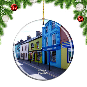 Ireland Dingle Tourist Office Christmas Ornament