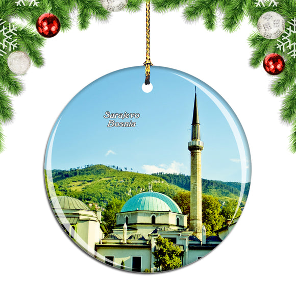 Sarajevo Bosnia Christmas Ornament