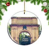 Ireland St Stephens Green Dublin Christmas Ornament