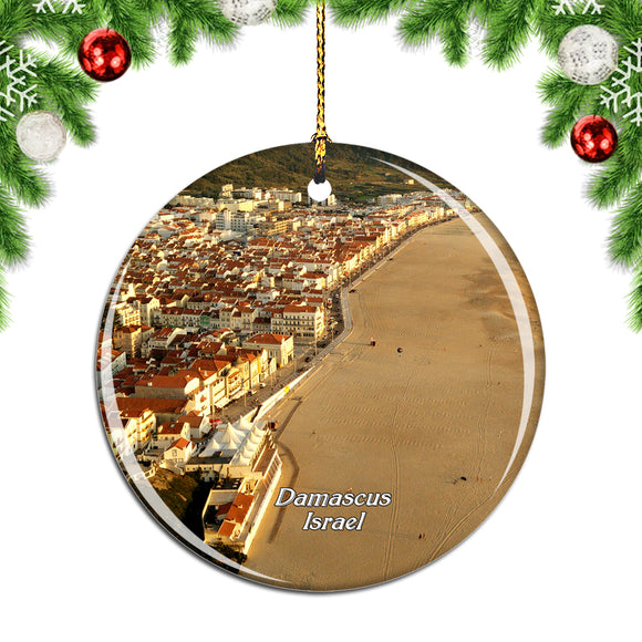 Israel Nazareth Damascus Christmas Ornament