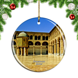 Israel Umayyad Mosque Damascus Christmas Ornament