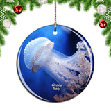 Italy Aquarium of Genoa Christmas Ornament