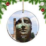 Italy Archaeological Area Pompeii Christmas Ornament