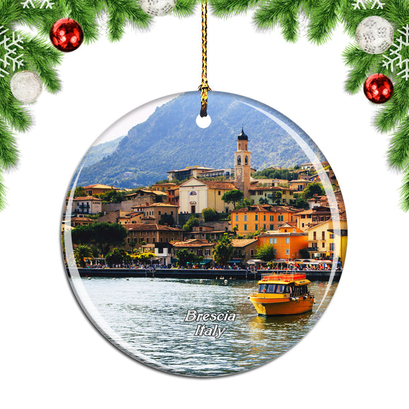 Italy Brescia Christmas Ornament