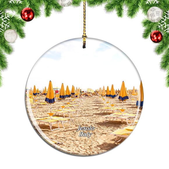 Italy Caribe Bay Jesolo Christmas Ornament