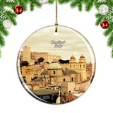 Italy Cathedral Cagliari Christmas Ornament