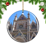 Italy Cathedral Orvieto Christmas Ornament