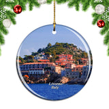 Italy Elba Island Livorno Christmas Ornament