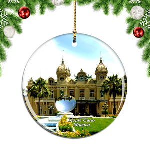 Casino of Monte Carlo Monaco Christmas Ornament