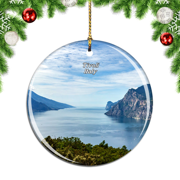 Italy Lake Garda Tivoli Christmas Ornament