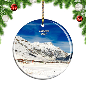 Italy Livigno Christmas Ornament