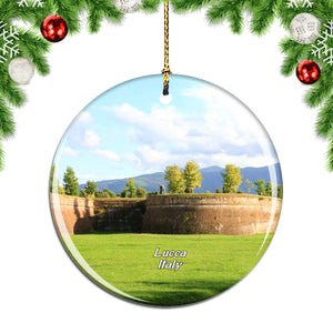 Italy Lucca Wall Christmas Ornament