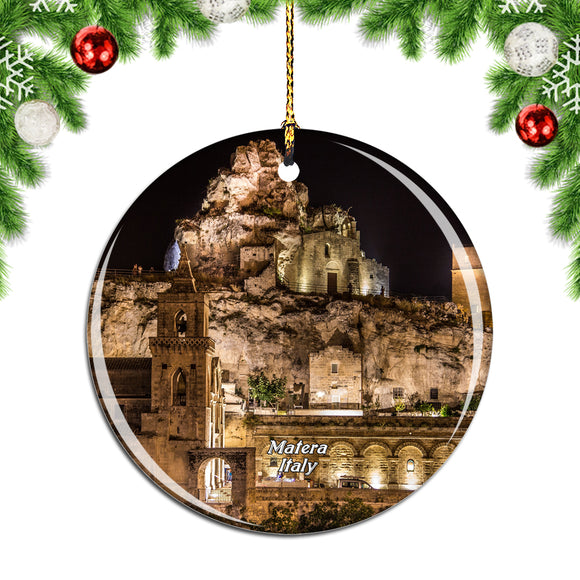 Italy Matera Christmas Ornament