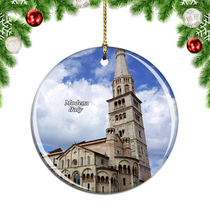 Italy Modena Cathedral Christmas Ornament