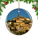 Italy Perugia Christmas Ornament