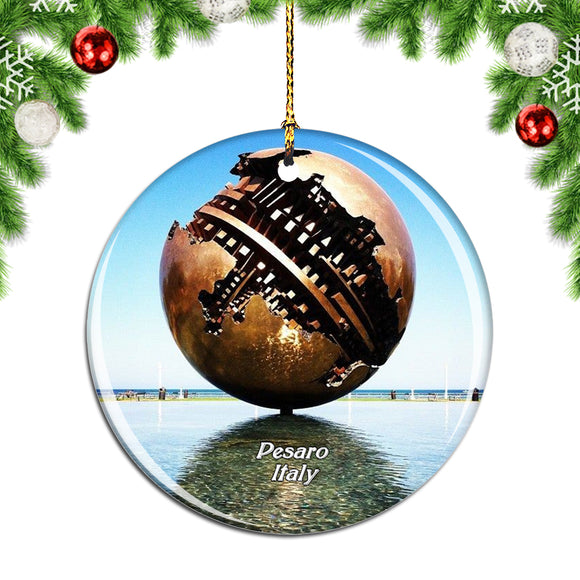 Italy Pesaro Christmas Ornament