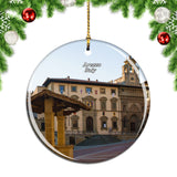 Italy Piazza Grande Arezzo Christmas Ornament