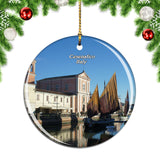 Italy Porto Canale Cesenatico Christmas Ornament