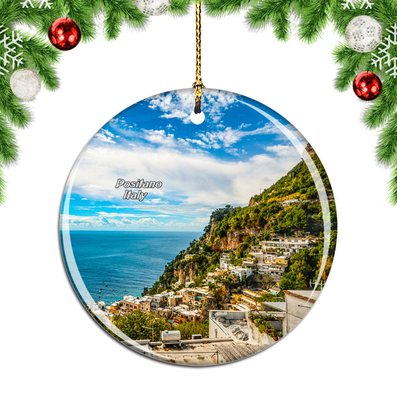 Italy Positano Christmas Ornament