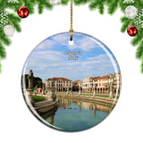 Italy Prato della Valle Padova Christmas Ornament