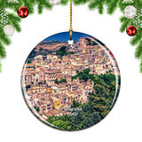 Italy Ragusa Ibla Sicily Christmas Ornament