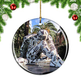 Italy Reggio Calabria Christmas Ornament