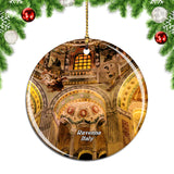 Italy San Vitale Cathedral Ravenna Christmas Ornament