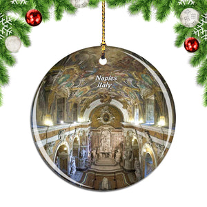 Italy Sansevero Cathedral Naples Christmas Ornament