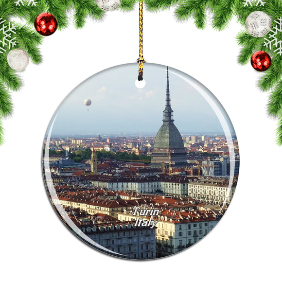 Italy Turin Christmas Ornament