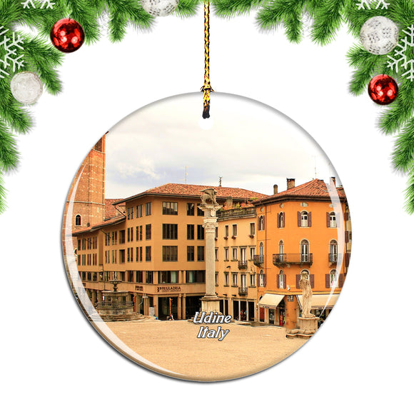 Italy Udine Christmas Ornament