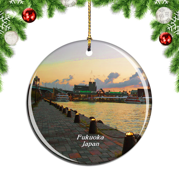 Japan Fukuoka Christmas Ornament