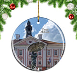 Tartu Estonia Christmas Ornament