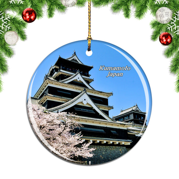 Japan Kumamoto Castle Christmas Ornament