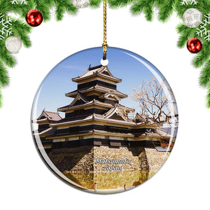 Japan Matsumoto Castle Christmas Ornament