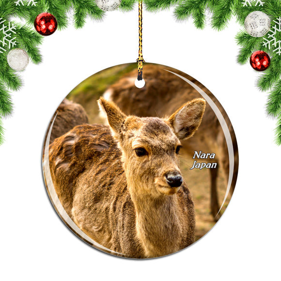 Japan Nara Park Christmas Ornament