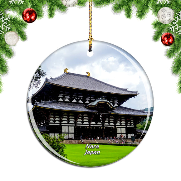 Japan Todai-ji Temple Nara Christmas Ornament