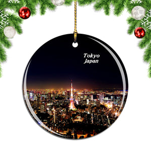 Japan Tokyo Tower Christmas Ornament