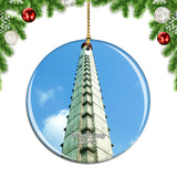 Juche Tower Pyongyang Korea Christmas Ornament