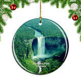 Kaieteur Falls Guyana Christmas Ornament