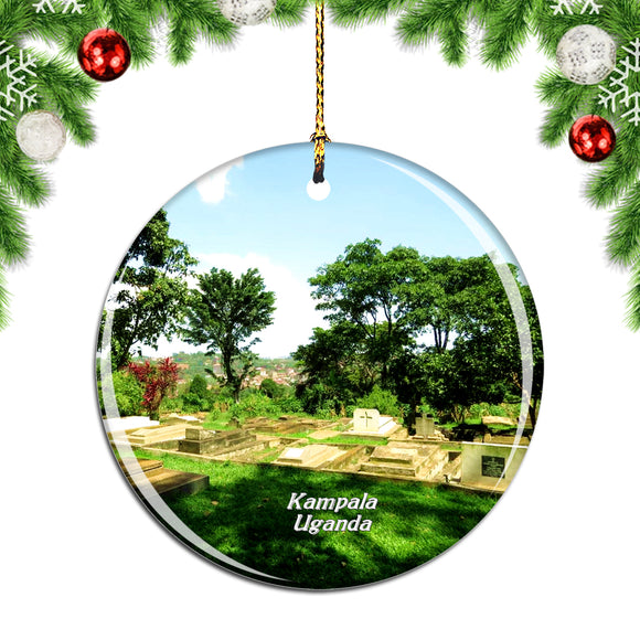 Kasubi Tombs Kampala Uganda Christmas Ornament