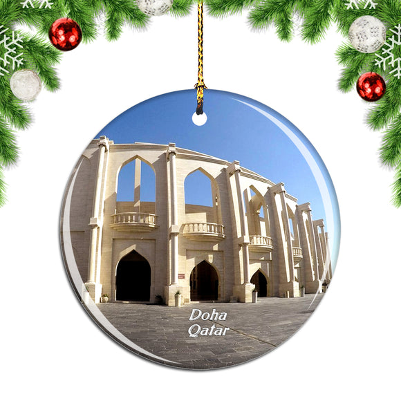 Katara Cultural Village Doha Qatar Christmas Ornament