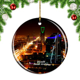 Kingdom Centre Tower Riyadh Saudi Arabia Christmas Ornament