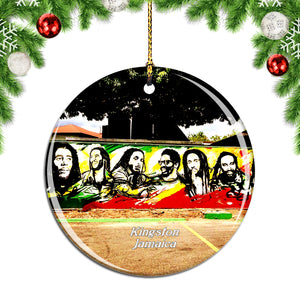 Kingston Jamaica Christmas Ornament