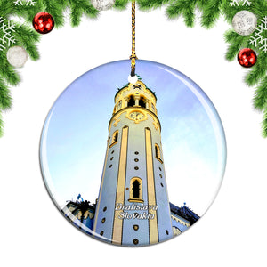 Church of St Elizabeth Bratislava Slovakia Christmas Ornament